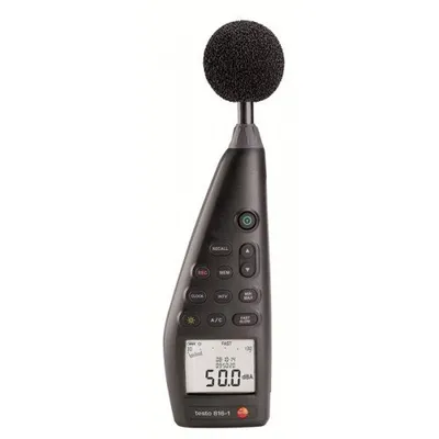 Testo 816-1 - Hlukomer s integrovanou pamäťou 30–130 dB